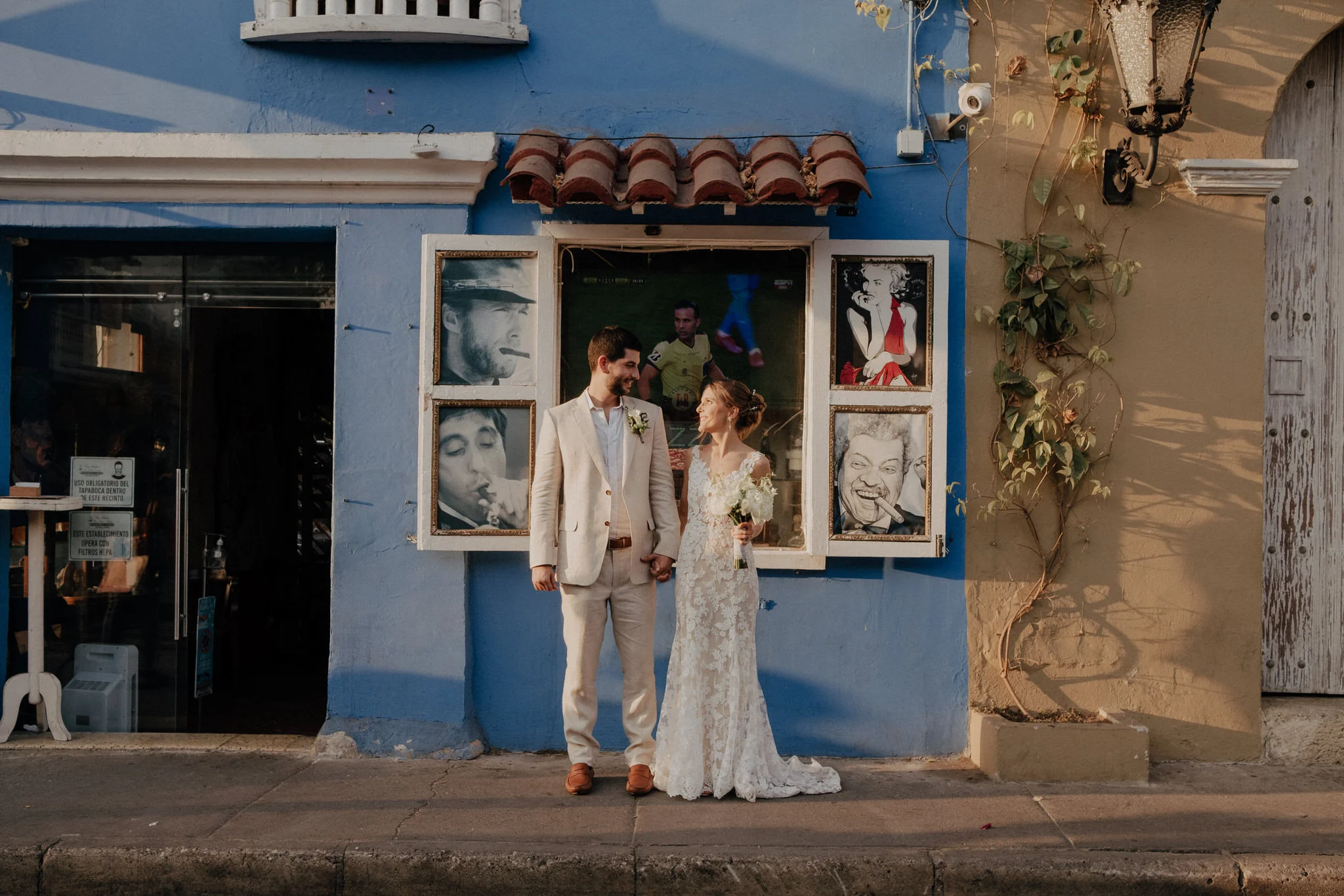 Fotografía de boda en Cartagena, Colombia